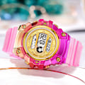 Miniatyrbild 1 av 6: Digitala klockor för kvinnor Män Barn Watch 24 timmar Mode Watch LED Elektronisk Sport Kvinnlig Klocka reloj mujer Style 3(.328)