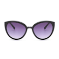 Miniatyrbild 6 av 6: Retro Cat Eye Style Solglasögon Kvinna Mode Gradient Solglasögon för kvinnligt märke Designer Glasögon Färgglad spegel Gafas De Sol Leopard