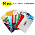 Miniatyrbild 2 av 6: 2022 Ny Anti Rfid-korthållare NFC-blockerande läsarelås Id Bankkortshållare Case Metall Case Aluminium 10pcs(.744)