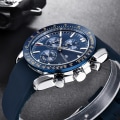 Miniatyrbild 4 av 6: 2022 NYTT (Pagrne) PAGANI DESIGN Business Herr Quartz Watch Sapphire Steel Chronograph Cross-country Sports Vattentäta klockor PG5140-SilverBlackR