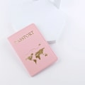 Miniatyrbild 1 av 6: Cover i PU-läder Mode 2022 Case för kvinnor för män Resedokument case A Pink