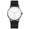 Miniatyrbild 1 av 6: Mode Watch Damklocka Silver Heart Dial Silikon Mesh Armbandsur Reloj Mujer Montre Femme Watch 2022 F