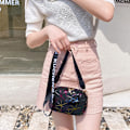 Miniatyrbild 4 av 6: Ny liten dragkedja Crossbody-väskor för kvinnor sommar PU-läder Axelväska för flicka Handväska Mode telefonväska Red