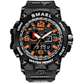 Miniatyrbild 1 av 6: SMAEL Dual Display Digital LED Watch Pointer Typ Quartz Elektriska klockor Relogio Masculino Uomo Sportklocka 1545 CAMOORANGE