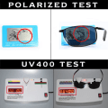 Miniatyrbild 4 av 6: CoolPandas 2022 polariserade solglasögon Herr Märkesdesigner Liten lins Solglasögon Herr Solglasögon för körning gafas oculos de sol UV400 black-black Polarized lens