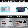 Miniatyrbild 4 av 6: CoolPandas 2022 polariserade solglasögon Herr Märkesdesigner Liten lins Solglasögon Herr Solglasögon för körning gafas oculos de sol UV400 gold green Polarized lens
