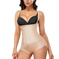 Miniatyrbild 2 av 6: Nadainaa body shaper latex shapewear kvinnor rumplyftare magkontroll shaper bantning underkläder gördelförstärkare magformning 7096 Back M