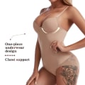 Miniatyrbild 3 av 6: Kvinnor Body Shapewear Magen Bodysuits Postpartum Korsetter Midja Jumpsuit Höftlyftande Byxor BH:ar Bröstsamlingsunderkläder skin XL