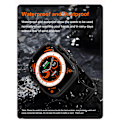 Miniatyrbild 5 av 6: Smart Watch Ultra 2 tums HD-skärm NFC Smartwatch Bluetooth samtal Puls Sömnmonitor Series 8 Klockor för män kvinnor Black Blue
