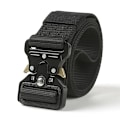 Miniatyrbild 4 av 6: Army Style Stridsbälten Snabbkoppling Taktiskt bälte Mode Män Militär Canvas Midjeband Utomhus Jakt Vandringsredskap Black red stripe ZS 3.8cm X 125cm