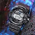 Miniatyrbild 4 av 6: Mode herr LED digital watch Date Sport utomhus elektronisk watch för män Toppmärke Lyx militärklockor relogio masculino Black 3