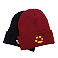 Miniatyrbild 3 av 6: Hatt för män och kvinnor - Stickad mössa, vintermössa, dubbellager, varm, för pojkar, skidåkning, ben, Quackity Merch Las Nevadas, kall mössa, ny Wine Red One Size