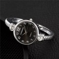 Miniatyrbild 1 av 6: Lyxiga guld rostfritt stål Kvinnor Klockor Mode Kvinna Armband Armband Watch Med Kristall Watch Kvinnlig Klocka Reloj Mujer Silver Black