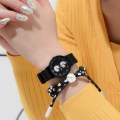 Miniatyrbild 3 av 6: Watch Nylon Daisy Flowers Damarmbandsur Modeklockor Set Quartz Clock s relogio feminino set 2