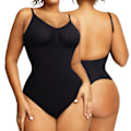 Miniatyrbild 2 av 6: Rygglös bodysuit för kvinnor Magkontroll Shapewear Seamless Sculpting Body Shaper String linne Shaper Slimming för underkläder Skin XXL
