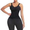 Miniatyrbild 1 av 6: HEXIN Kvinnor Body Shaper Thermo Neopren Bantning Midjebälte Waist Trainer Korsett Viktminskning Trimmerbälte Black M