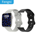 Miniatyrbild 1 av 6: NFC Smart Watch Dörr åtkomstkontroll Låsa upp Smartwatch Herr Dam Fitness Armband Bluetooth Samtal Hjärtfrekvensdetektering With Silicone Strap(.278)