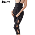 Miniatyrbild 2 av 6: 3/4 Längd Dam Spandex Byxor Kontroll Hög midja Medical Joggings Body Shaper Shapewear Underkläder Sträckbara lår Smalare Beige M