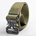 Miniatyrbild 5 av 6: Mode Herrbälten Utomhus Army Military Tactical Combat Bälte Canvas Nyhet Camo Print Nylon Midjeband Jeans Byxor Tillbehör camo3 125cm