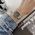 Miniatyrbild 3 av 6: 2022 Ny watch Dam Ins Style Kvinnor Nischdesign Enkel Temperament Vattentät Studenter Gymnasium Flickklockor F-O2