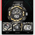 Miniatyrbild 6 av 6: Watch för män Militärklocka Mode White Hour 50M Vattentät Lysande händer Armbandsur Digital 8045 Herrklockor Quartz DARKBLUE