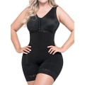 Miniatyrbild 2 av 6: Postpartum Post-kirurgi gördlar för kvinnor Fajas Colombianas High Compression Waist trainer Bbl Shaper Platt mage Bantning Slida model2 beige L