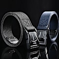 Miniatyrbild 4 av 6: Herrbälte Army Style Stridsbälten Quick Release Militär Utomhusträning Jakt Vandring Casual Midjeband Nylon Taktiskt bälte hei hong xian 115CM