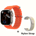 Miniatyrbild 1 av 6: Watch 8 Ultra Smartwatch For Man Woman Fitness NFC Original 1:1 IWO Series 8 BT Call Smart Watches För Apple Android Phone Gold add YellowYJ
