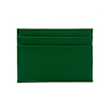 Miniatyrbild 5 av 6: Anpassade bokstäver Män PU Läder Kreditkortshållare Anpassa initialer Slim Card Plånbok Monogram Namnskort Case Kvinnor Gör-det-själv present saffiano bugundy