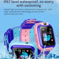 Miniatyrbild 3 av 6: Q12 Barns Smart Watch SOS Telefon Watch Smartwatch Kamera Med Sim-kort Vattentät IP67 Barnpresent för IOS Android Blue