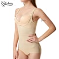 Miniatyrbild 1 av 6: Body Shapewear Kvinnor Bantning efter förlossning Underkläder Helkroppsformare Bantning Skida Butt Lifter Midjekorsett Plus Size skin 2XL