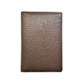 Miniatyrbild 1 av 6: Passhållare i 100 % äkta läder Mjukt case Cover för passplånboken coffee