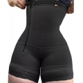 Miniatyrbild 1 av 6: Fajas Colombianas Sidodragkedja Slimming Shapewear Magkontroll Underkläder Hög kompression waist trainer Korsett Body Shaper Skims Black L