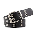 Miniatyrbild 1 av 6: D&T Mode Legering Kvinnor Män Bälten Kedja lyx PU-läder Ny stil Pin Spänne Jeans Kedjor Dekorativa Dam Retro Casual Punk black-withoutchains 110cm