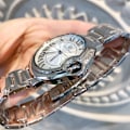 Miniatyrbild 5 av 6: Hot Sell Toppkvalitet Damklockor Man/Kvinnor Relogio Silver Lyx Stål Mode Blå Ballong Armbandsur Reloj Mujer With date Black 42mm