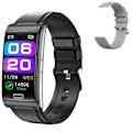 Miniatyrbild 1 av 6: E600 EKG Smart Watch Herr Icke-invasiv Blodsocker Puls Blodtrycksmätare Sportsteg Smartwatch Dam Android add silica gray(.1259)