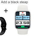 Miniatyrbild 1 av 6: Smart Watch Series 8 W58 W59 W38 W28 Pro Smartwatch Dam Herr NFC Vattentät BT Call Heartrate Monitor IWO För Apple Android WHSs add BKSs W59