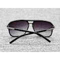 Miniatyrbild 6 av 6: Nya TF stora rektangulära solglasögon herr 2021 uv400 högkvalitativ mada strandglasögon överdimensionerade coola oculos de sol masculino black-black