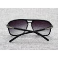 Miniatyrbild 6 av 6: Nya TF stora rektangulära solglasögon herr 2021 uv400 högkvalitativ mada strandglasögon överdimensionerade coola oculos de sol masculino black-gray