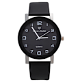 Miniatyrbild 1 av 6: Watch Dammode Läder Svart Analog Quartz Armbandsur Dam Kvinnlig Klocka Relogio Feminino Reloj Mujer black