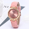 Miniatyrbild 6 av 6: Damklockor Lyxigt läder Casual Watch Quartz Armbandsgaranterade klockor Kristallarmbandsur Reloj Mujer Zegarek Damski RD