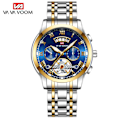 Miniatyrbild 1 av 6: 2023 Nytt VA VA VOOM toppmärke Relogio Masculino Herr Luxury Luminous Armbandsur Imitera Quartz Watch för män 2453-SAN