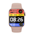 Miniatyrbild 1 av 6: Watch 9 Smart Watch Series 8 Always on Display Blodsocker NFC Smartwatch Herr Dam BT Call Kroppstemperatur För Apple Pink