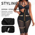 Miniatyrbild 2 av 6: Faja Colombianas Shapewear Body för kvinnor Öppen gren Helkroppsformare Höftlyftare Sim Jumpsuit Magkontroll Trosor L