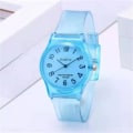 Miniatyrbild 1 av 6: 2021 Nytt enkelt silikonmärke WOKAI Casual Quartz Watch Dam Kristall Silikon Klockor Relogio Feminino Watch khaki