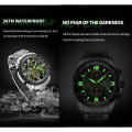 Miniatyrbild 6 av 6: NAVIFORCE Temperament Herr Lyx Mode Design Guld Herr Klockor Multifunktion Luminous Quartz Armbandsur för män Relogio Masculino SBE