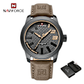 Miniatyrbild 1 av 6: 100% Original NAVIFORCE watch för män 2022 Ny Quartz Sport Vattentät klocka Mode Lyx högkvalitativt manligt watch BYBN-BOX