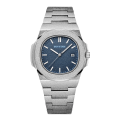 Miniatyrbild 1 av 6: PINTIME Nytt mode för män Casual PP watch Frostat case Quartz Urtavla Klockor Lyxdesign Män Sport Armbandsur Present med låda silver wth blueA