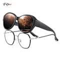 Miniatyrbild 2 av 6: Polarized Fit Over Glasögon Solglasögon Män och kvinnor Nattkörning Glasögon Bär Fit Over Receptbelagda Glasögon FiskeglasögonUV400 Black TQ-1