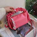 Miniatyrbild 1 av 6: Damväska AW New Rhinestones Handväskor för kvinnor Väskor Diamonds Axelväska Handväska Dam Kvinnlig Crossbody-väska glänsande väska Pink 1